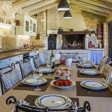 Lipa For 8 Persons Near Pula With 41 M2 Heated Pool, Beautiful Garden, Sauna & Kids Playground *